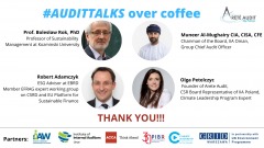#AUDITTALKS over coffee - ESG/Climate change and the role of auditors